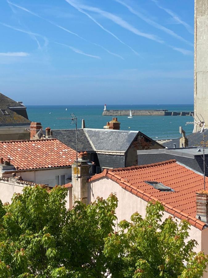 Le Kifanlo - Appartement Avec Une Grande Terrasse Vue Mer Et Plage A 100 M Les Sables-d'Olonne Ngoại thất bức ảnh